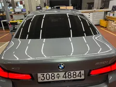 2023 BMW 5-Series 530i xDrive M Sport Package, голубой — фото 4