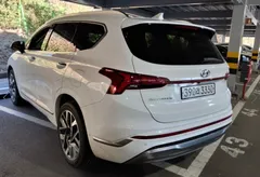 2023 Hyundai Santa Fe Diesel 2.2 2WD, белый — фото 2