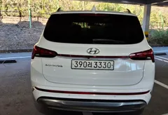 2023 Hyundai Santa Fe Diesel 2.2 2WD, белый — фото 3
