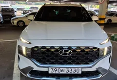 2023 Hyundai Santa Fe Diesel 2.2 2WD, белый — фото 12