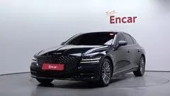 2022 Genesis G80 Gasoline 2.5 Turbo AWD, синий — фото 1