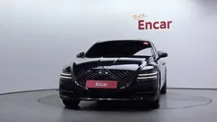 2022 Genesis G80 Gasoline 2.5 Turbo AWD, синий — фото 3