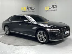 2022 Genesis G90 Gasoline 3.5 Turbo AWD, чёрный — фото 2