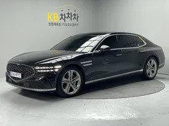2022 Genesis G90 Gasoline 3.5 Turbo AWD, чёрный — фото 3
