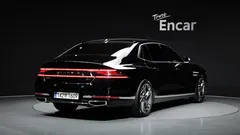 2023 Genesis G90 Gasoline 3.5 Turbo e-S/C AWD, чёрный — фото 2