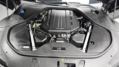 2023 Genesis G90 Gasoline 3.5 Turbo e-S/C AWD, чёрный — фото 6
