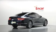 2022 Genesis G80 Gasoline 2.5 Turbo AWD, синий — фото 2