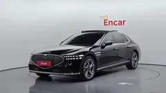 2022 Genesis G90 Gasoline 3.5 Turbo AWD, чёрный — фото 1
