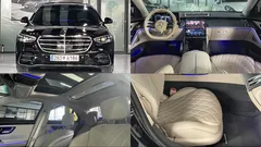 2022 Mercedes-Benz S-Class S400 d 4MATIC, чёрный — фото 12