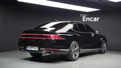 2023 Genesis G90 Gasoline 3.5 Turbo e-S/C AWD, чёрный — фото 2