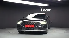 2023 Genesis G90 Gasoline 3.5 Turbo e-S/C AWD, чёрный — фото 3
