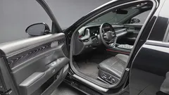 2023 Genesis G90 Gasoline 3.5 Turbo e-S/C AWD, чёрный — фото 10