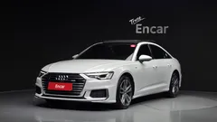 2022 Audi A6 40 TDI Quattro Premium, белый — фото 1