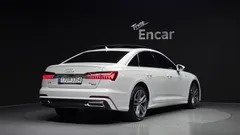 2022 Audi A6 40 TDI Quattro Premium, белый — фото 2