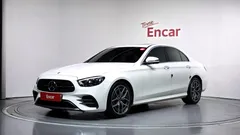 2022 Mercedes-Benz E-Class E220d 4MATIC AMG Line, белый — фото 1