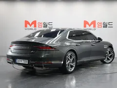 2023 Genesis G90 Gasoline 3.5 Turbo AWD, серый — фото 5