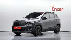 2023 Kia Seltos Gasoline 1.6 Turbo 2WD, серый — фото 1