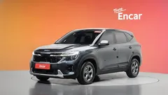 2023 Kia Seltos Gasoline 1.6 Turbo 2WD, серый — фото 1