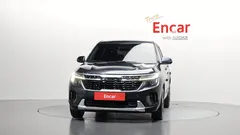 2023 Kia Seltos Gasoline 1.6 Turbo 2WD, серый — фото 3