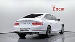 2022 Genesis G80 Gasoline 3.5 Turbo AWD, белый — фото 2