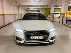 2023 Audi A6 45 TFSI Quattro Premium, белый — фото 1