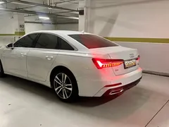 2023 Audi A6 45 TFSI Quattro Premium, белый — фото 8