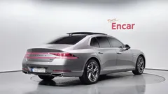 2022 Genesis G90 Gasoline 3.5 Turbo AWD, серебристый — фото 2