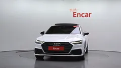 2022 Audi A7 55 TFSI Quattro Premium, белый — фото 3