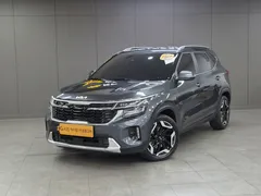 2023 Kia Seltos Gasoline 1.6 Turbo 2WD, серый — фото 11