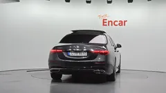 2022 Mercedes-Benz S-Class S400 d 4MATIC, серый — фото 4