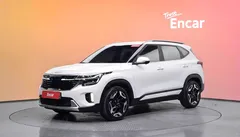 2024 Kia Seltos Gasoline 1.6 Turbo 2WD, белый — фото 1