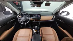 2024 Kia Seltos Gasoline 1.6 Turbo 2WD, белый — фото 7