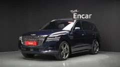2022 Genesis GV80 3.0 Diesel AWD, синий — фото 11