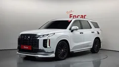 2023 Hyundai Palisade Gasoline 3.8 4WD, белый — фото 1