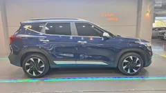 2023 Kia Seltos Gasoline 1.6 Turbo 4WD, синий — фото 1
