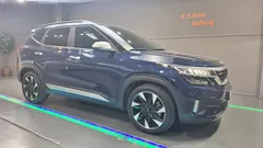 2023 Kia Seltos Gasoline 1.6 Turbo 4WD, синий — фото 2