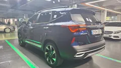 2023 Kia Seltos Gasoline 1.6 Turbo 4WD, синий — фото 4