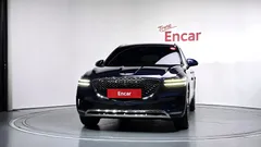 2022 Genesis GV70 2.5T Gasoline AWD, синий — фото 3