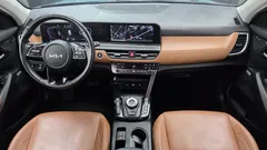 2023 Kia Seltos Gasoline 1.6 Turbo 2WD, голубой — фото 7