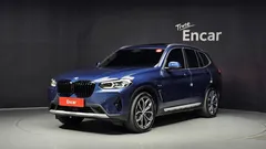 2022 BMW X3 xDrive 30e, синий — фото 1