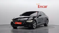 2023 Genesis G80 Gasoline 2.5 Turbo 2WD, чёрный — фото 1