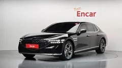 2023 Genesis G90 Gasoline 3.5 Turbo AWD, чёрный — фото 1