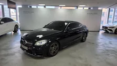 2022 Mercedes-Benz C-Class C200 Coupe, чёрный — фото 1