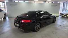 2022 Mercedes-Benz C-Class C200 Coupe, чёрный — фото 2