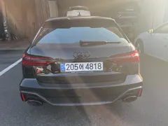 2025 Audi RS6 4.0 TFSI Quattro Avant Performance, чёрный — фото 3