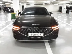 2022 Genesis G90 Gasoline 3.5 Turbo AWD, чёрный — фото 5