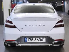 2022 Genesis G70 Gasoline 2.0T 2WD, белый — фото 6