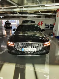 2022 Genesis G80 Gasoline 2.5 Turbo AWD, чёрный — фото 5