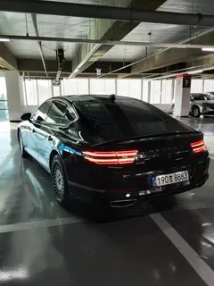 2022 Genesis G80 Gasoline 3.5 Turbo AWD, чёрный — фото 6
