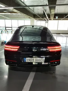 2022 Genesis G80 Gasoline 3.5 Turbo AWD, чёрный — фото 16